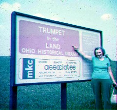 Julia (Judy) Kish Dorrough; Trumpet of the Land Ohio Historical Drama